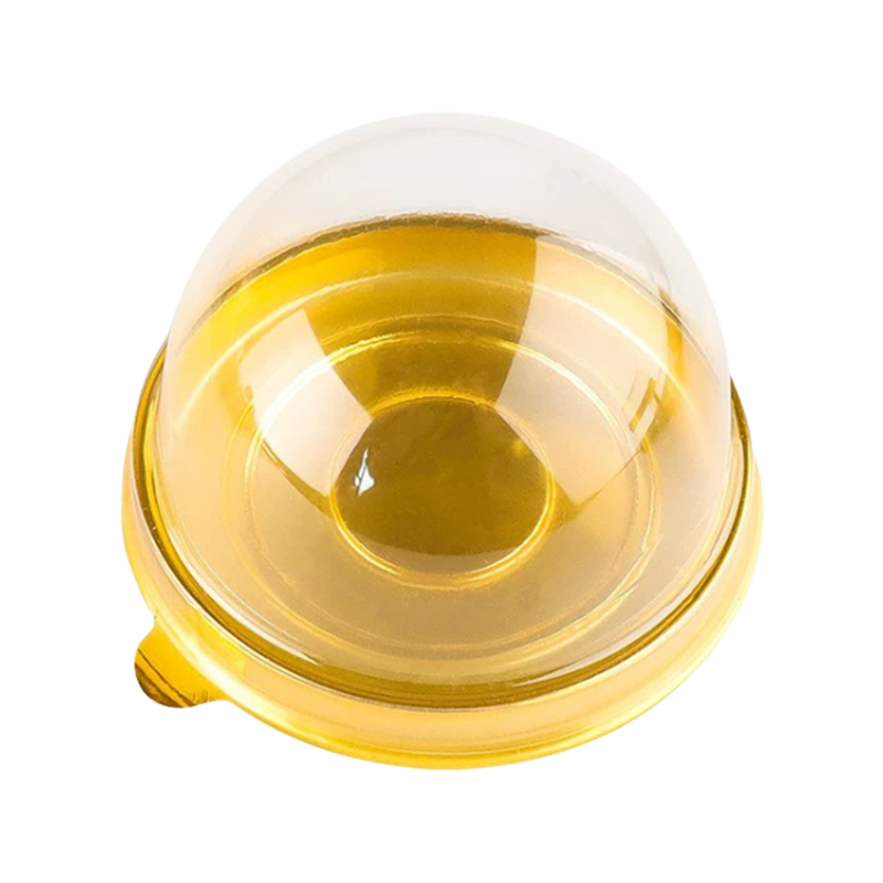 Boîte à pâtisserie jetable en plastique PET