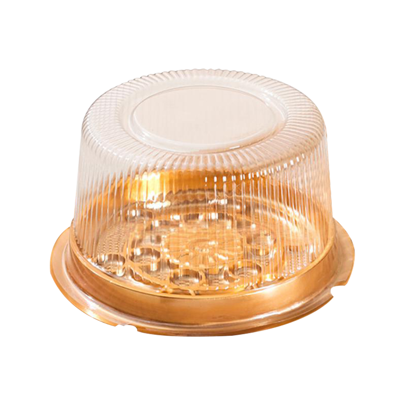 Boîte à cheesecake cuite au four jetable