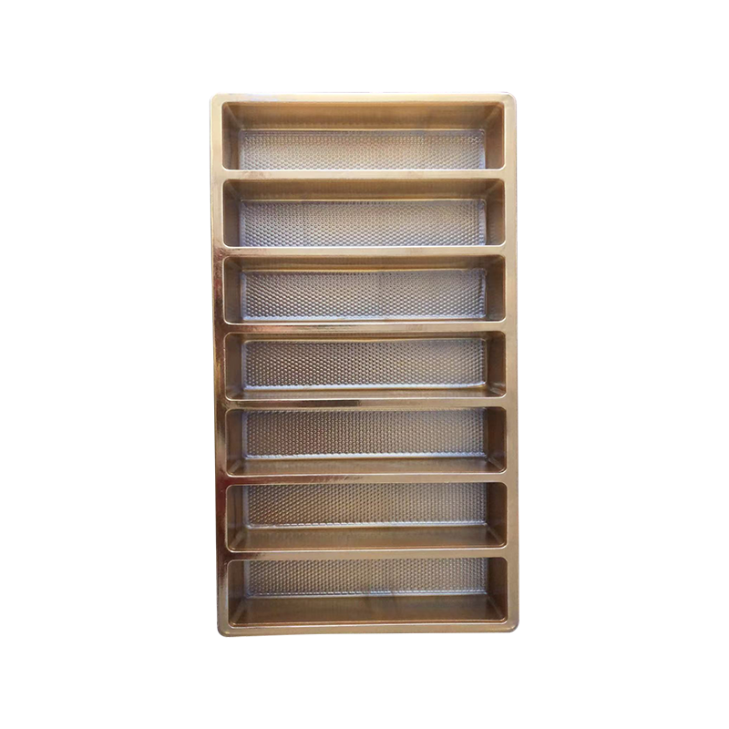 Plateau de boîte à bonbons en plastique jetable