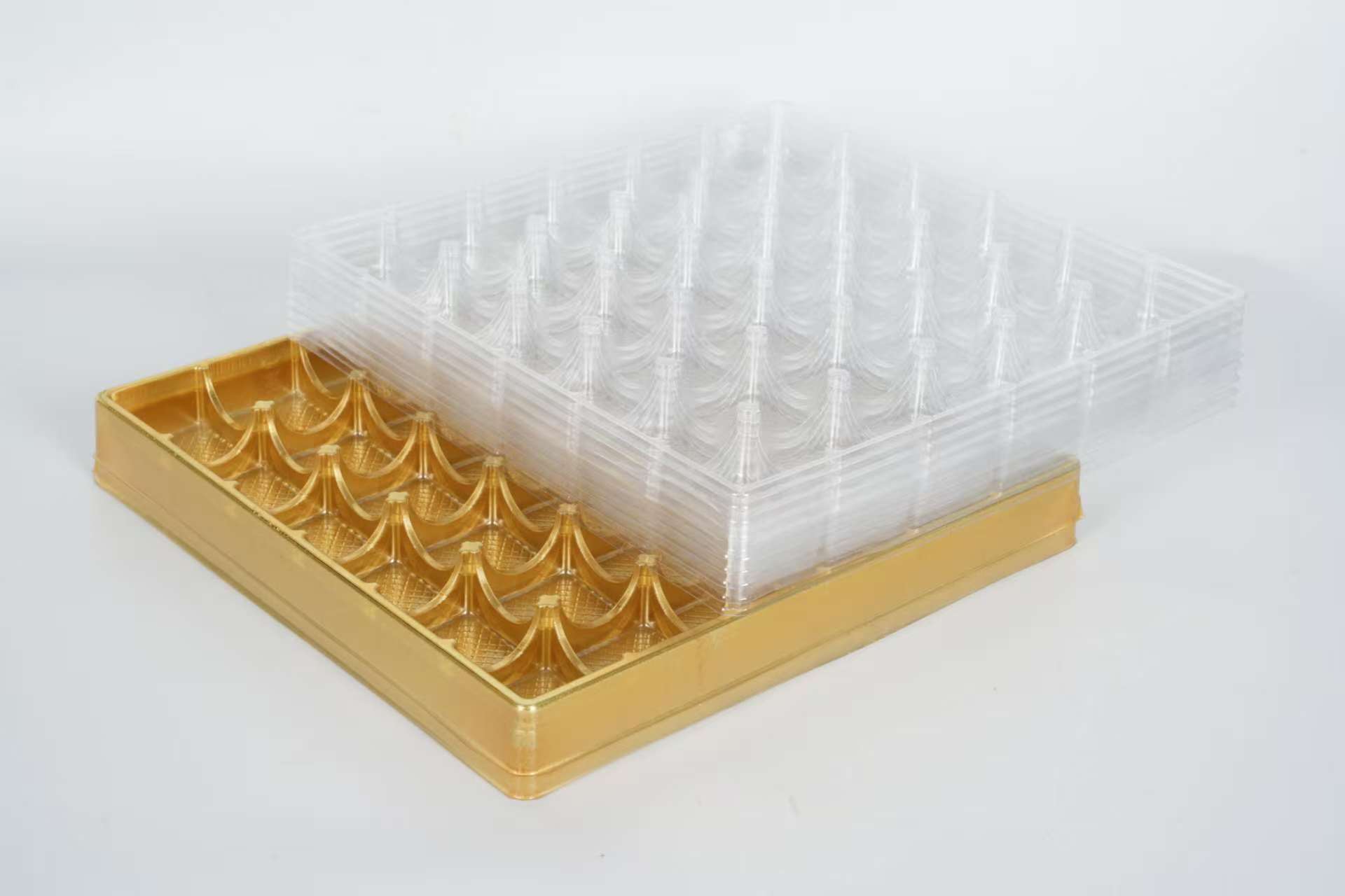 Boîte de plateau de nourriture de sushi en plastique PP jetable 