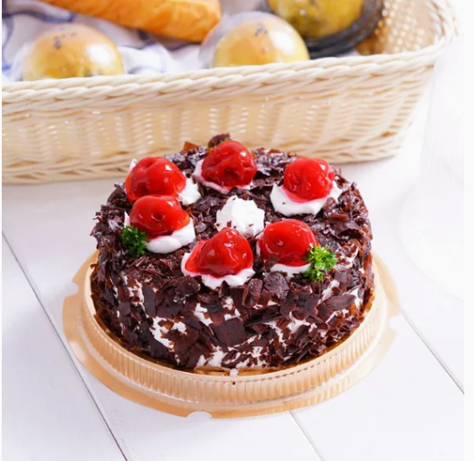 Boîte d'emballage de gâteau de boulangerie à blister transparent de qualité alimentaire jetable